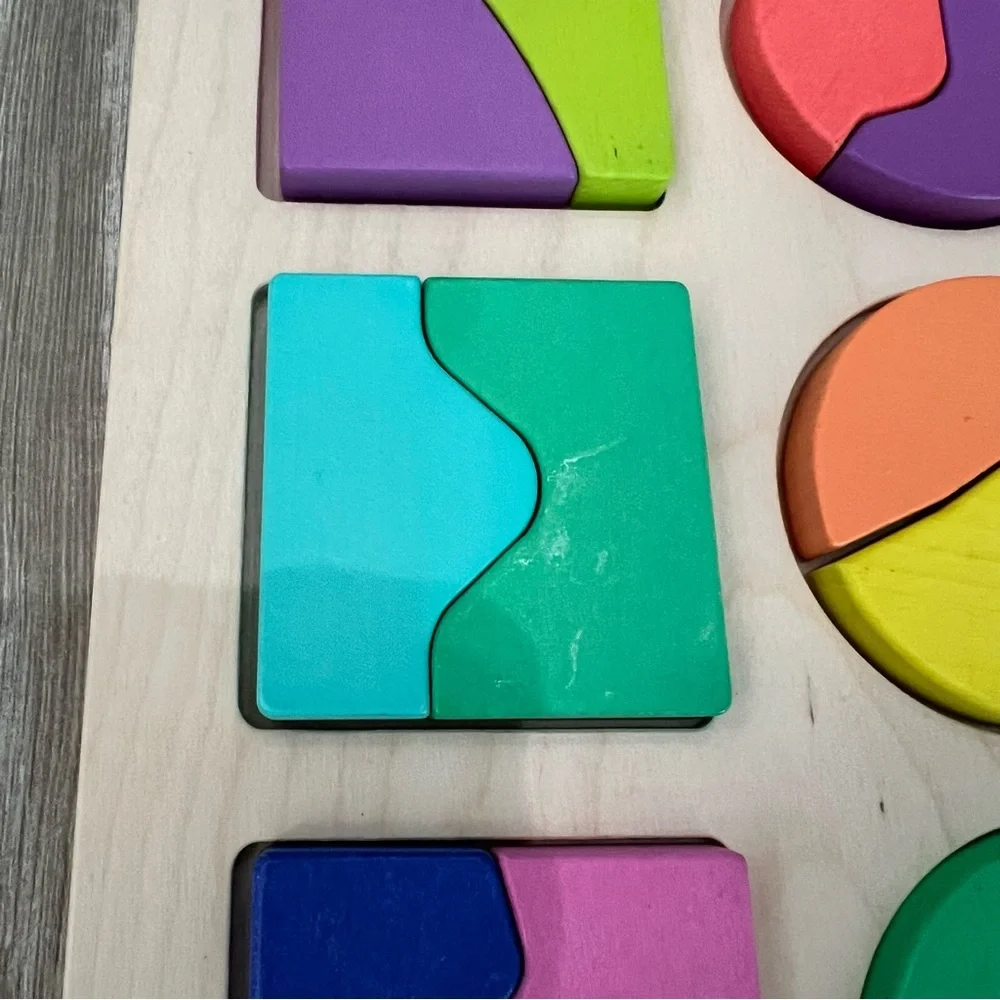 Colorful Wooden Puzzle for Kids